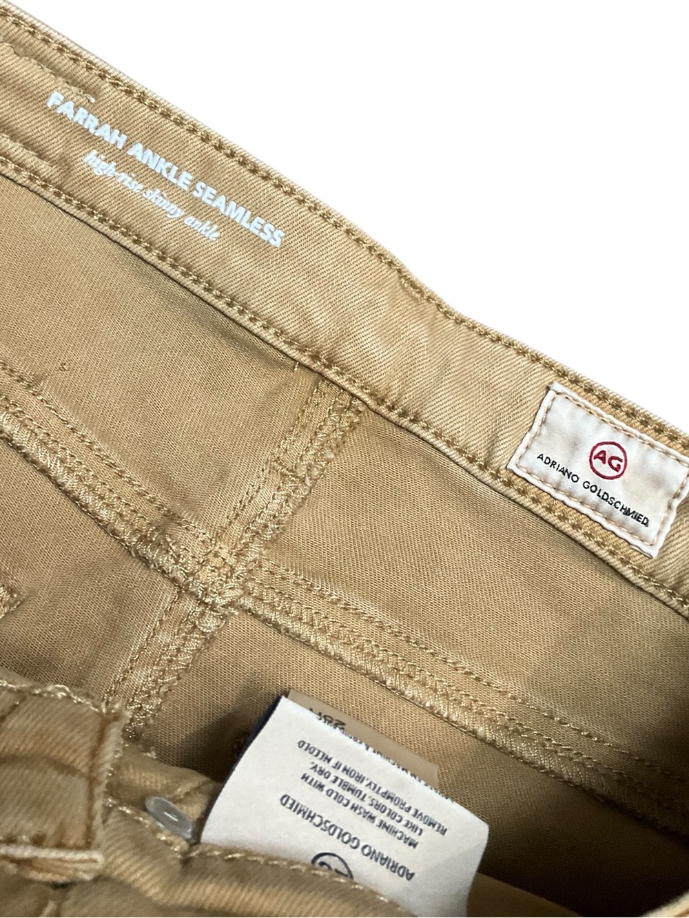 Ag Adriano Goldschmied Farrah Seamless Ankle Jeans Size 25 NWT - Picture 7 of 12